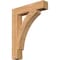 Ekena Millwork Thorton Block Smooth Bracket, Western Red Cedar, 5 1/2"W x 30"D x 38"H BKT06X30X38THR05SWR - alternate 1
